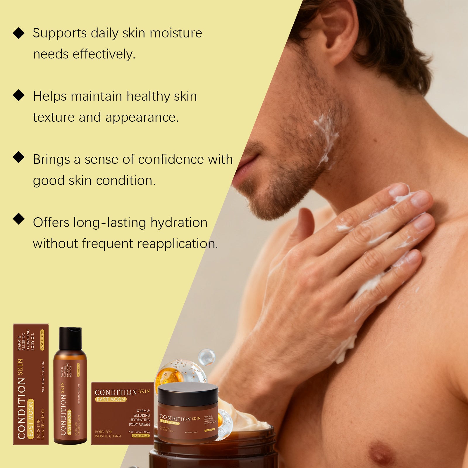 Men's Moisturizing Body Cream